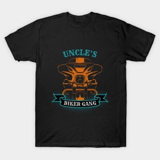 Uncle's Biker Gang Father's Day T-Shirt